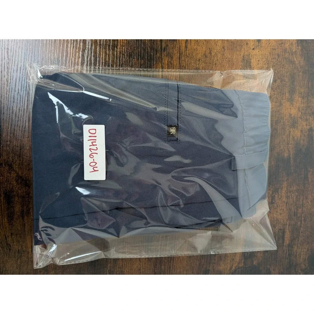 Banana Republic Shorts Men's 38 Tech Chino‎ Athletic Navy Blue